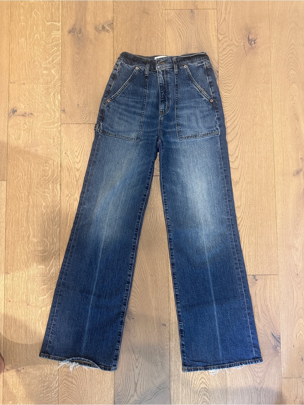 DAZE High Rise Wide Leg Utility Jeans – Size 26